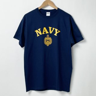 【XS,Sサイズ特価】アメリカ海軍兵学校 U.S.N.A. ネイビー SOFFE ミリタリーTシャツ（新品）T46VN-SB-