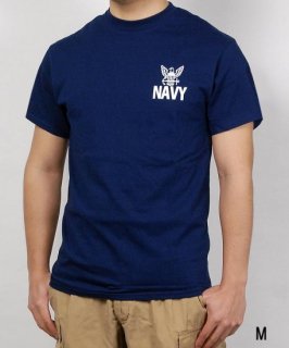 【Sサイズ特価】U.S.NAVY ネイビー SOFFE ミリタリーTシャツ（新品）T46NN-SB-