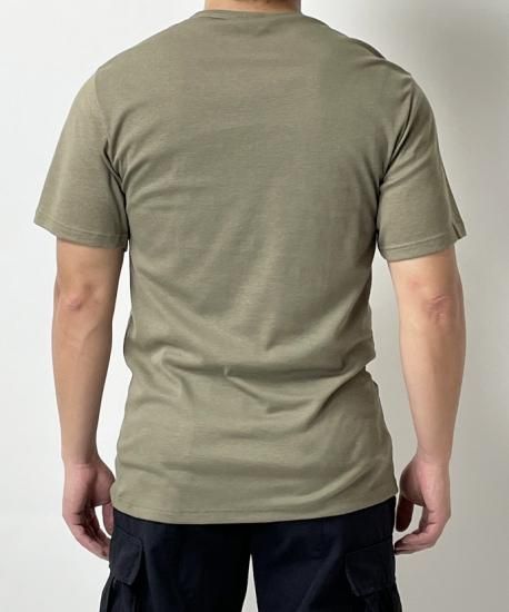 フランス軍 ライトオリーブ Tシャツ 新品 T92N- - ミリタリー