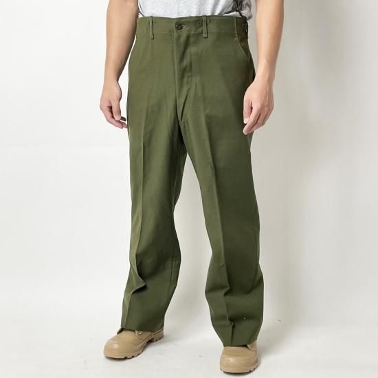 アメリカ軍 OD ウール M-51 フィールドパンツ 新品 132N-WOOL アメリカ軍 OD ウール M-51 フィールドパンツ 新品 132N-WOOL