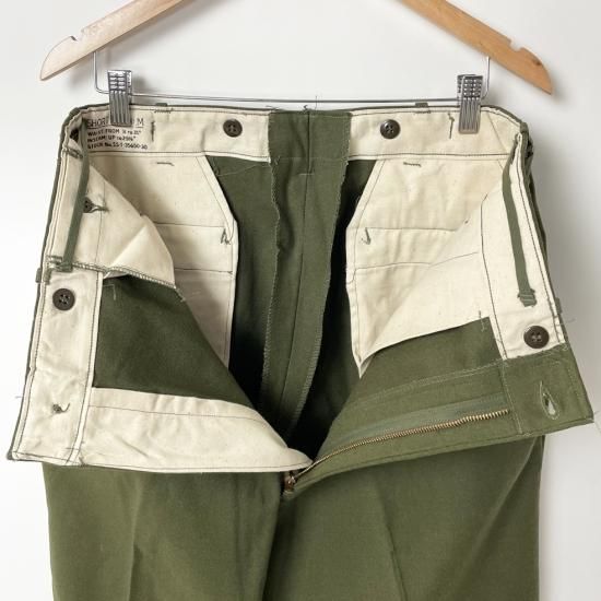アメリカ軍 OD ウール M-51 フィールドパンツ 新品 132N-WOOL アメリカ軍 OD ウール M-51 フィールドパンツ 新品 132N-WOOL