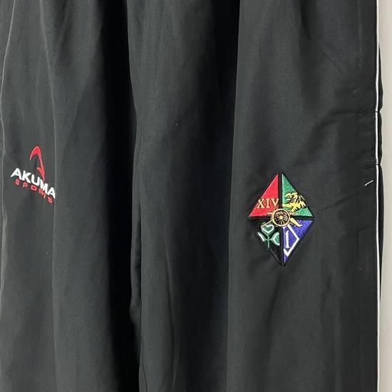 イギリス軍 ブラック AKUMA トレーニングパンツ(USED)UK71 イギリス軍 ブラック AKUMA トレーニングパンツ(USED)UK71
