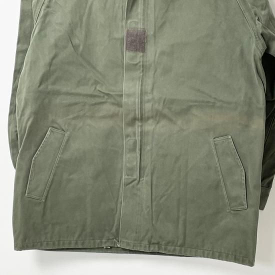 訳あり】フランス軍 OD F-2 マイクロパーカー ライナー付 USED