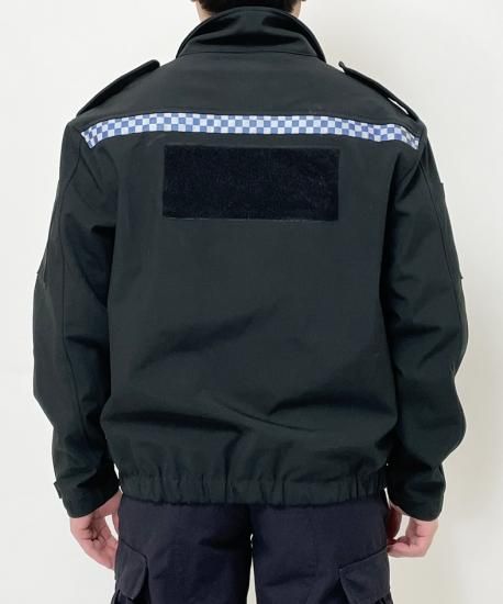 イギリス警察 POLICE ブラック フリース ソフトシェルジャケット イギリス警察 POLICE ブラック フリース ソフトシェルジャケット