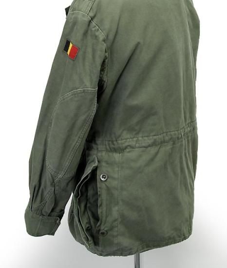 ベルギー軍 OD M-88 フィールドジャケットパーカー 国旗付 新品