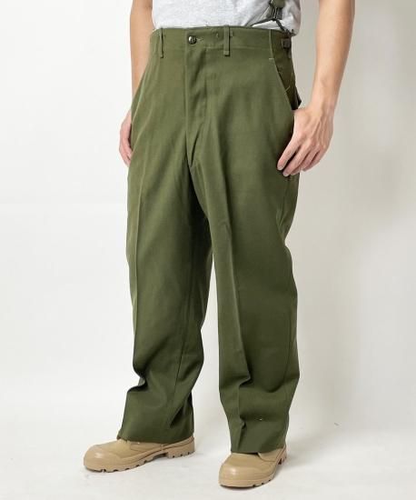 アメリカ軍 OD ウール M-51 フィールドパンツ アルミジッパー アメリカ軍 OD ウール M-51 フィールドパンツ アルミジッパー