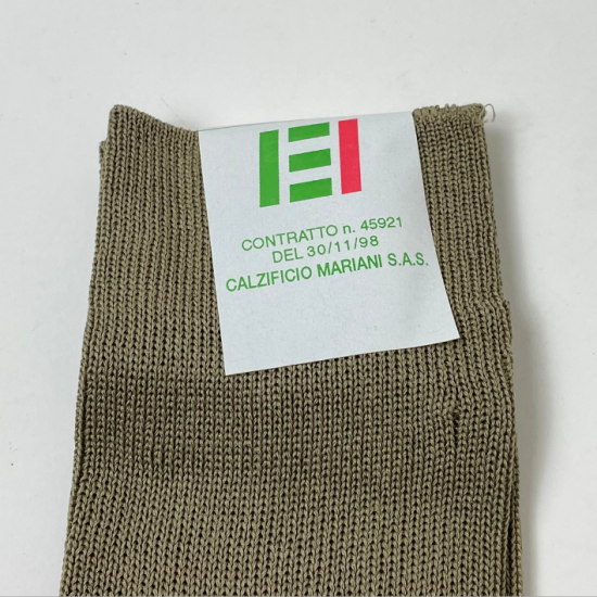 2カラー】イタリア軍 マココットン ロングソックス 新品 68N 2カラー】イタリア軍 マココットン ロングソックス 新品 68N