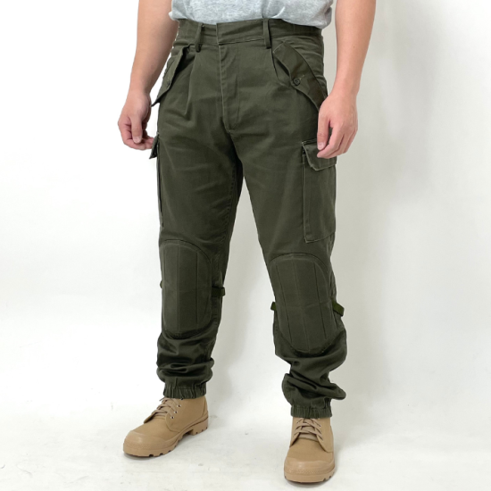 イタリア軍 OD ニーパッド付 コンバットパンツ USED 701U イタリア軍 OD ニーパッド付 コンバットパンツ USED 701U