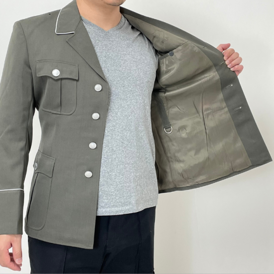旧東ドイツ軍 NVA ARMY グレー ギャバジン ドレスジャケット 旧東ドイツ軍 NVA ARMY グレー ギャバジン ドレスジャケット