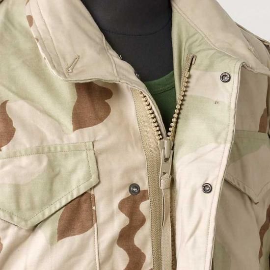アメリカ軍 3カラーデザートカモ M-65 フィールドジャケット