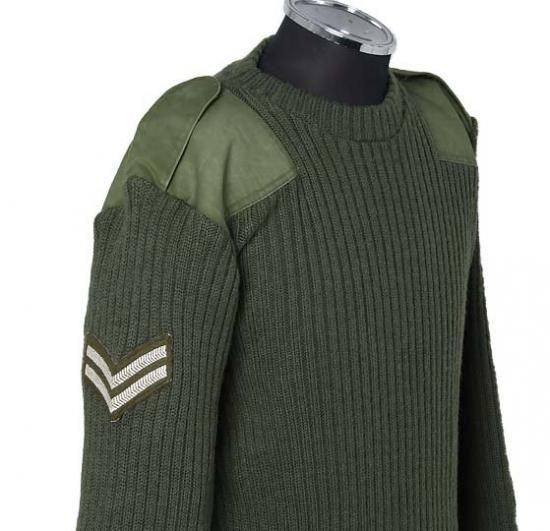 楽天市場】イギリス軍 OD コマンドセーター ワッペン付 USED