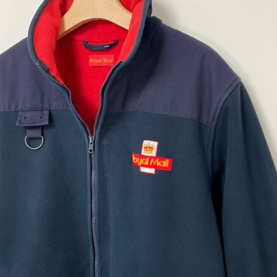 イギリス郵便 Royal Mail ネイビー POLAR フリースジャケット