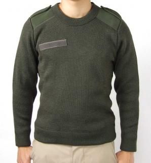 DEADSTOCK French Military Prison White Line Command Sweater