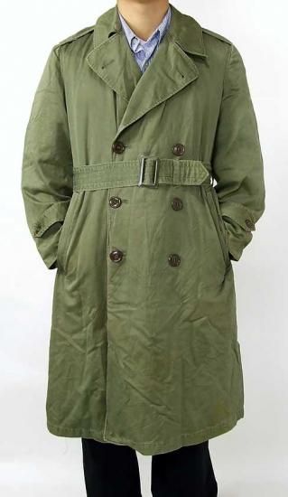 1950s アメリカ陸軍 U.S.ARMY OG-107 M-51 トレンチコート 1950s アメリカ陸軍 U.S.ARMY OG-107 M-51 トレンチコート
