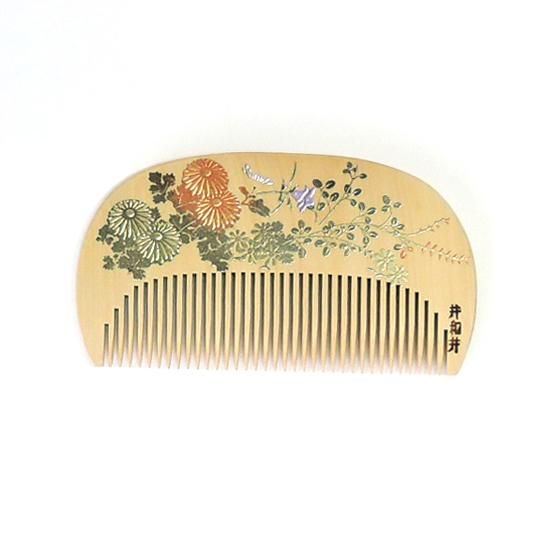 京都本つげ 櫛 くし 品 ギフト包装対応 京都 十三や工房 薩摩つげ