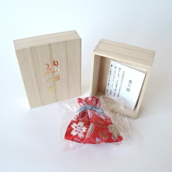 金襴匂い袋 【並巾着】/桐箱入