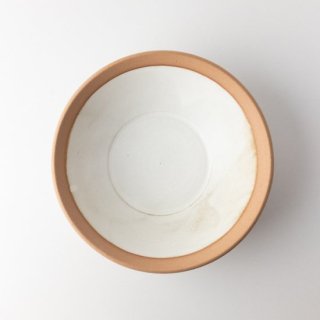narumiyashirosharp low bowl natural white