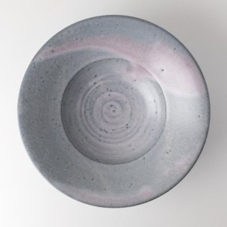 narumiyashirolarge rim bowl light gray