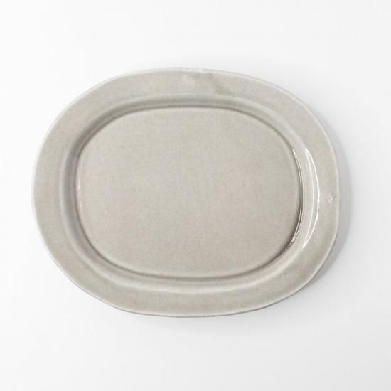 広瀬佳子 オーバルプレートA - 京都 おうち