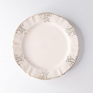 Sugary Ceramics 安南手 ф19 花リムプレート