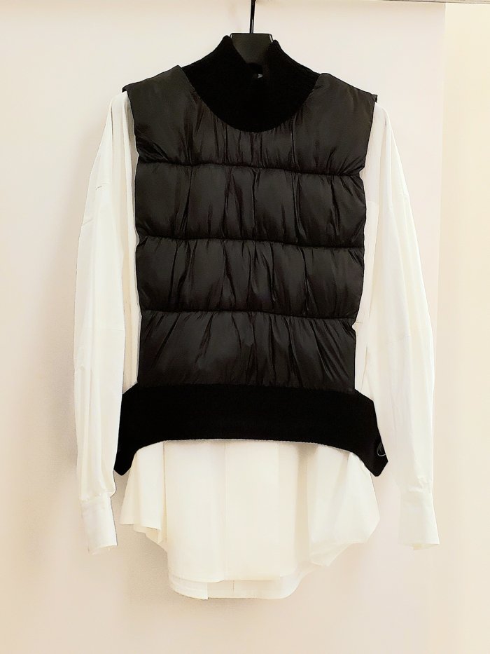 ENFOLD ROUND-COLLAR VEST