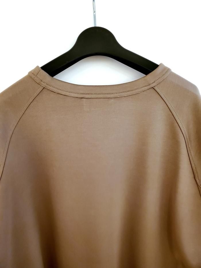 THE RERACS(ザ リラクス)/LONG SLEEVE RAGLAN T-SHIRT(BEIGE)