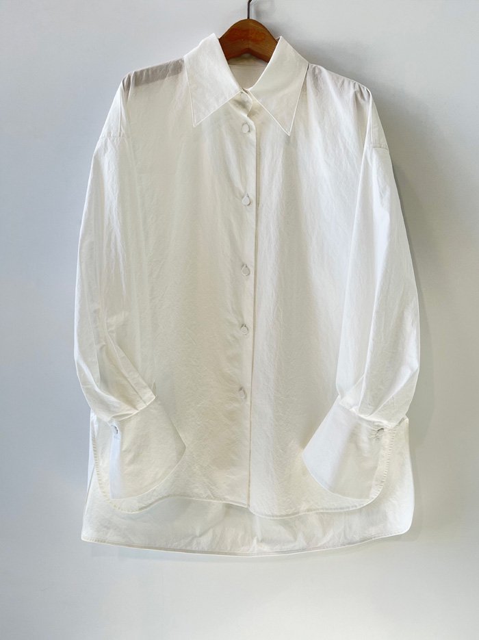 Mame Kurogouchi(ޥ )/Nidom Cotton Oversized Shirt
