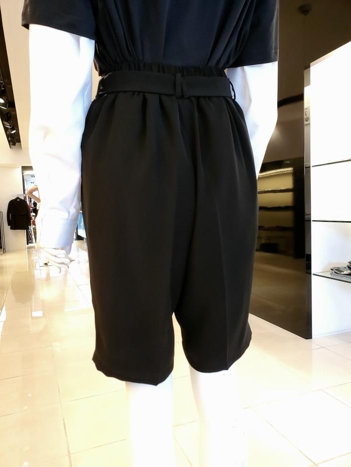 ENFOLD(エンフォルド)/BELT STRAIGHT HALF-PANTS