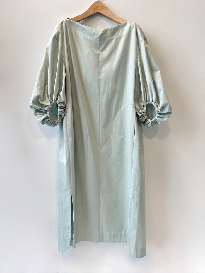 Mame Kurogouchi(ޥ ) / Cotton Nep Laced-Back Dress