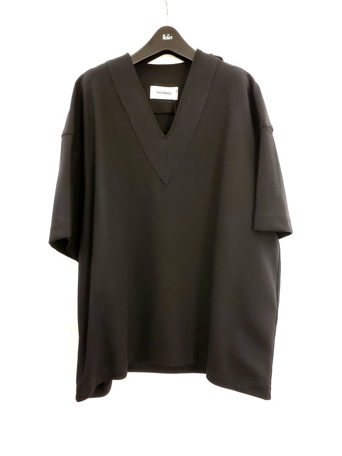 THE RERACS( 饯)/SIDE ZIP VNECK PULLOVER