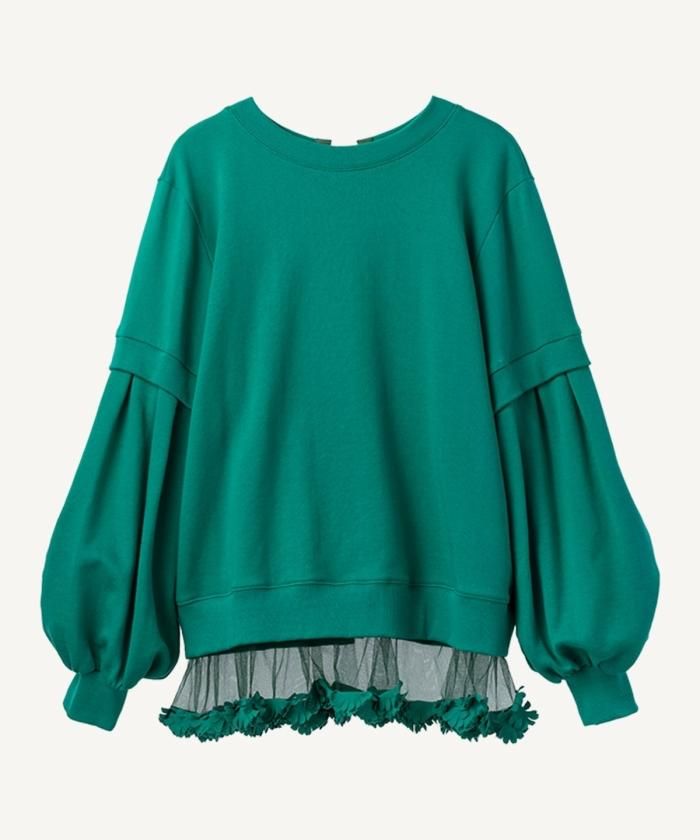 新品】 MUVEIL / ミュベール | 2023AW | フリル シャツ