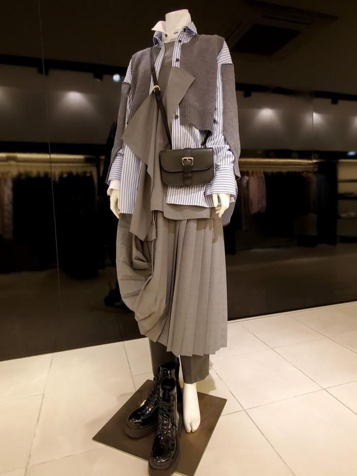 ENFOLD(エンフォルド)/SQUARE DRAPE DRESS ENFOLD(エンフォルド)/SQUARE DRAPE DRESS