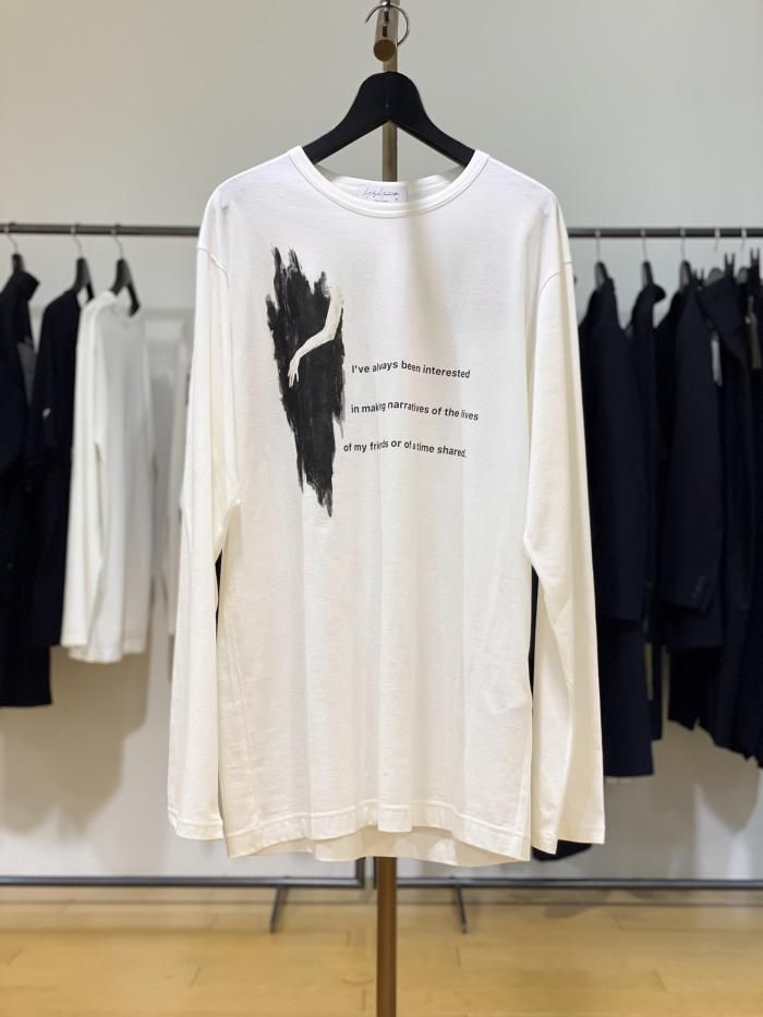 Yohji Yamamoto 30/- COMBED SINGLE JERSEY PT LONG SLEEVE ヨウジ