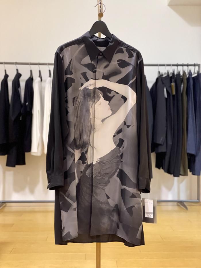 Yohji Yamamoto LADY DESIGN LONG BLOUSE ヨウジヤマモト Yohji Yamamoto LADY DESIGN LONG BLOUSE ヨウジヤマモト