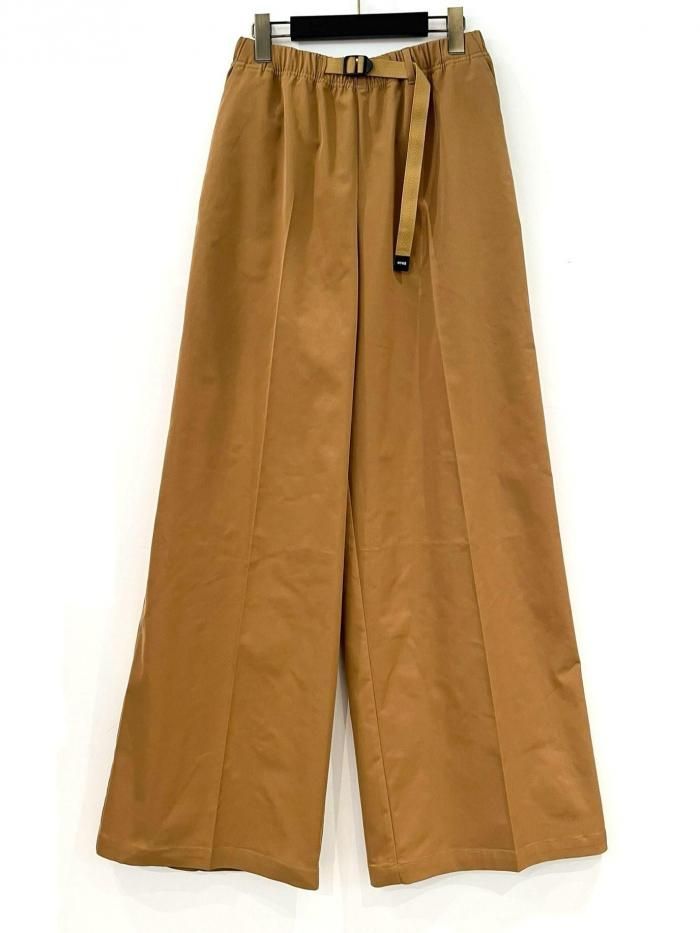 HYKE(ハイク)/TASLAN TWILL WIDE LEG PANTS HYKE(ハイク)/TASLAN TWILL WIDE LEG PANTS