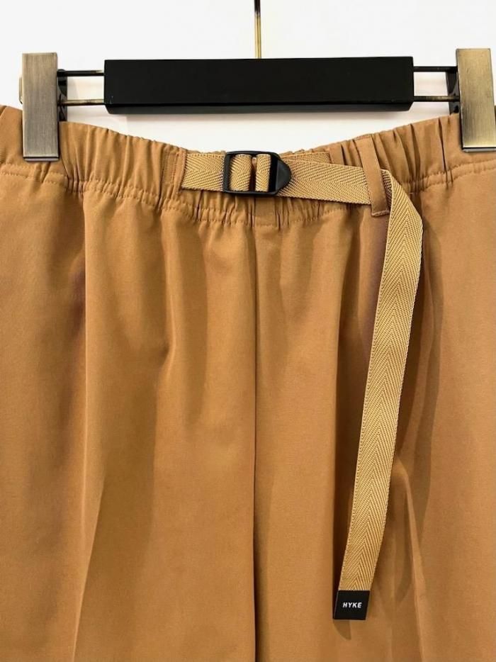 HYKE(ハイク)/TASLAN TWILL WIDE LEG PANTS HYKE(ハイク)/TASLAN TWILL WIDE LEG PANTS