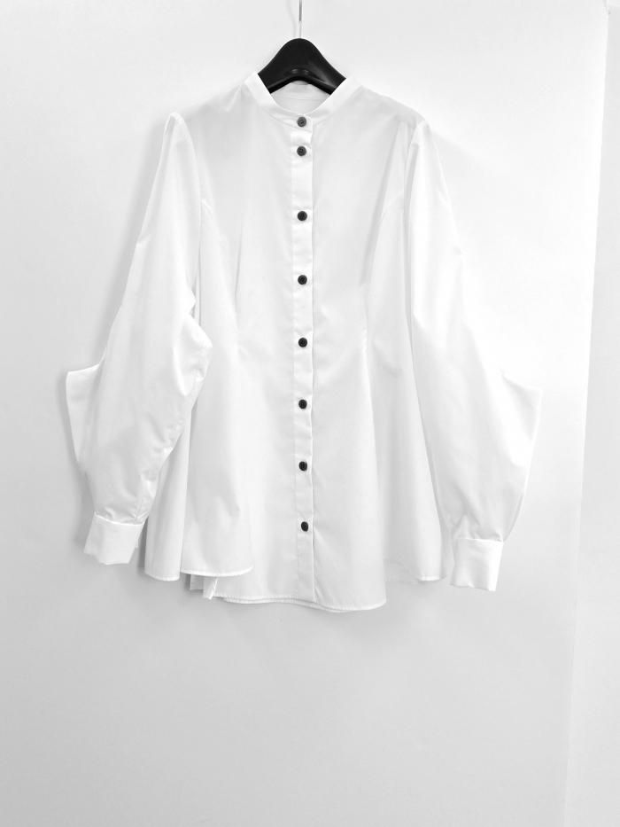 ENFOLD エンフォルド シャツ　SILHOUETTE SHIRT ENFOLD(エンフォルド)｜Washedタイプライター シルエット SH
