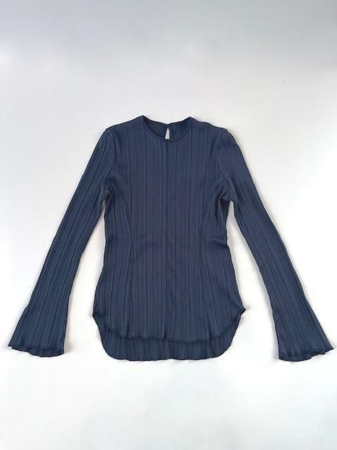 【ファッション通販】の商品をすべて Mame Kurogouchi(マメクロゴウチ)/Random Ribbed Organic Cotton トップス