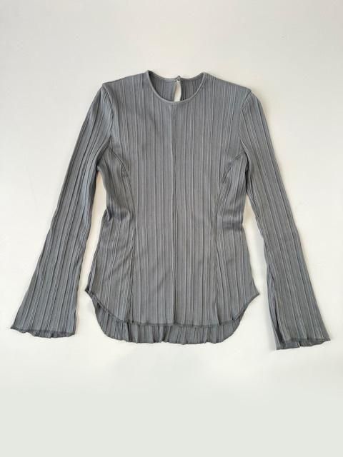Mame Kurogouchi(ޥ᥯)/Random Ribbed Organic Cotton Long Sleeve Top
