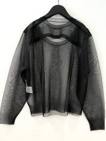 も*ゆ様 HYKE★ハイク★シアースリーブニット★1 ★ブラック★デザインニット HYKEのざっくりニット | Tsuneya | Blog | Foyer Group