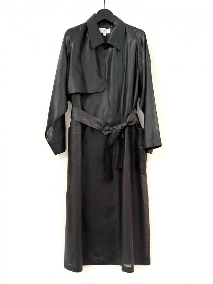 <img class='new_mark_img1' src='https://img.shop-pro.jp/img/new/icons20.gif' style='border:none;display:inline;margin:0px;padding:0px;width:auto;' />HYKE(ϥ)/VOILE TRENCH COAT