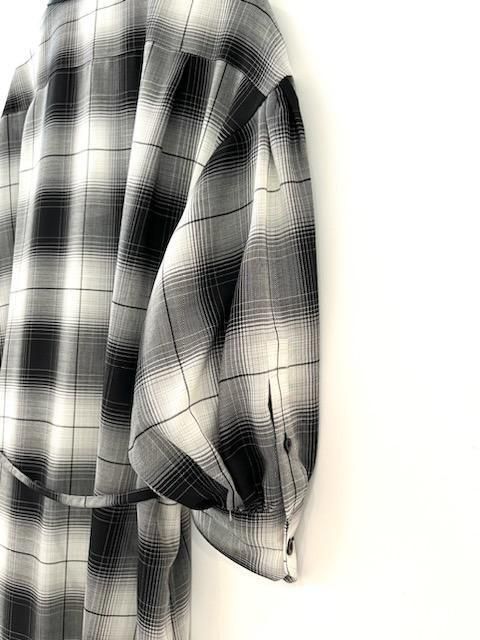 HYKE（ハイク） 25SS T/W OMBRE CHECK DRESS HYKE（ハイク） 25SS T/W