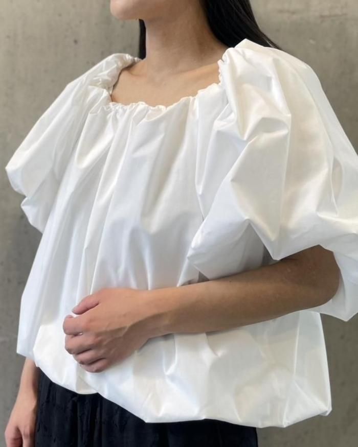 styling/（スタイリング）/オフショルダーパフブラウス