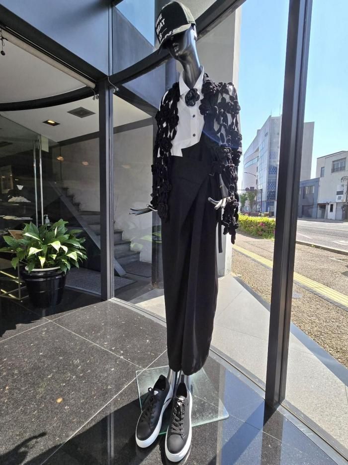 ENFOLD(エンフォルド)/ONE-SHOULDER SARROUEL TROUSERS