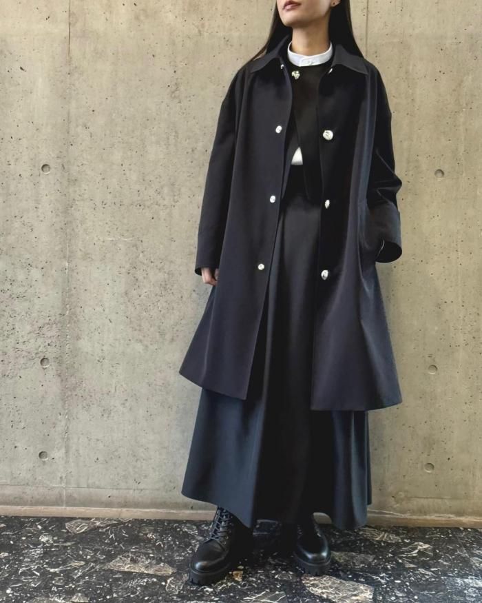 THE RERACS(ザ・リラクス）/THE MIDDLE BAL COLLAR COAT