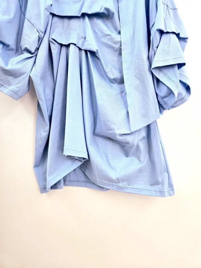 トップス ENFOLD TUCK T-SHIRT 300IA780-0521 TUCK T-SHIRT｜38｜WHT｜CUT AND SEWN｜|ENFÖLD OFFICIAL ONLINE
