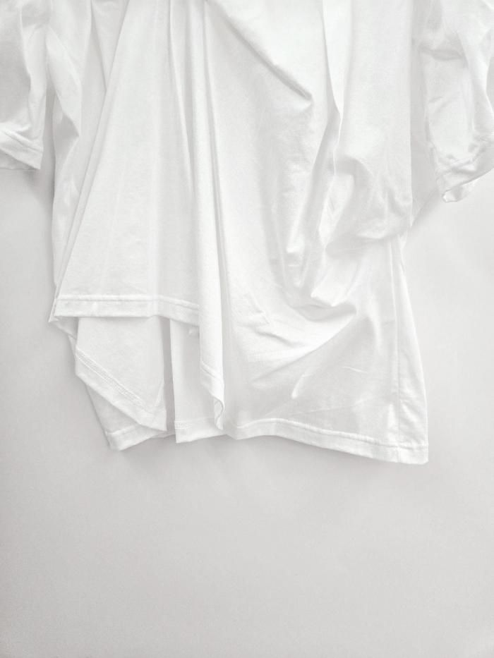 ENFOLD エンフォルド TUCK T-SHIRT 新品未使用品 TUCK T-SHIRT｜38｜WHT｜CUT AND SEWN｜|ENFÖLD OFFICIAL ONLINE