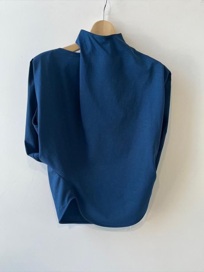 Mame Kurogouchi(ޥ᥯)/Cotton Jersey Asymmetry Top