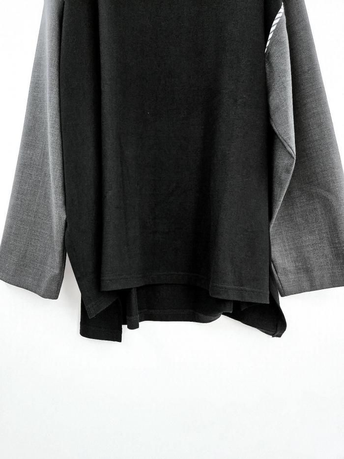 【新品】ENFOLD JACKT-SLEEVES LONG-T-SHIRT ENFOLD(エンフォルド)/JACKT-SLEEVES LONG-T-SHIRT