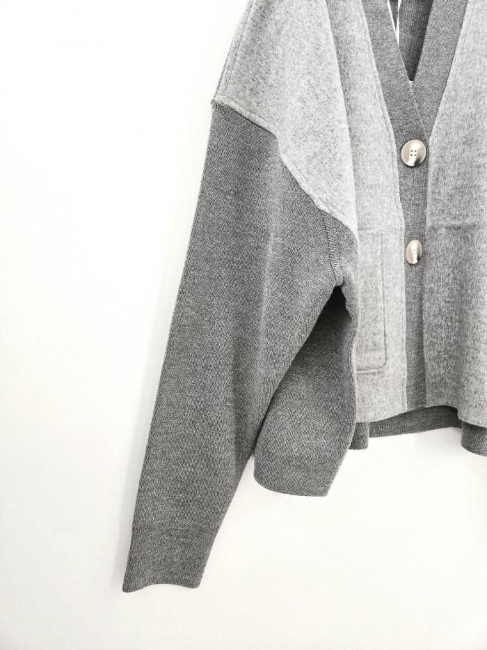 ENFOLD(エンフォルド)/KNIT×RIVER JACKET